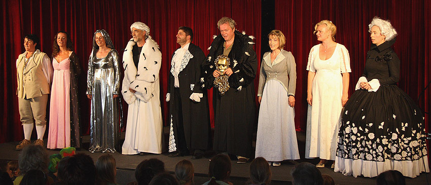 das Ensemble vom Sternenknig bei der Premiere (2008)